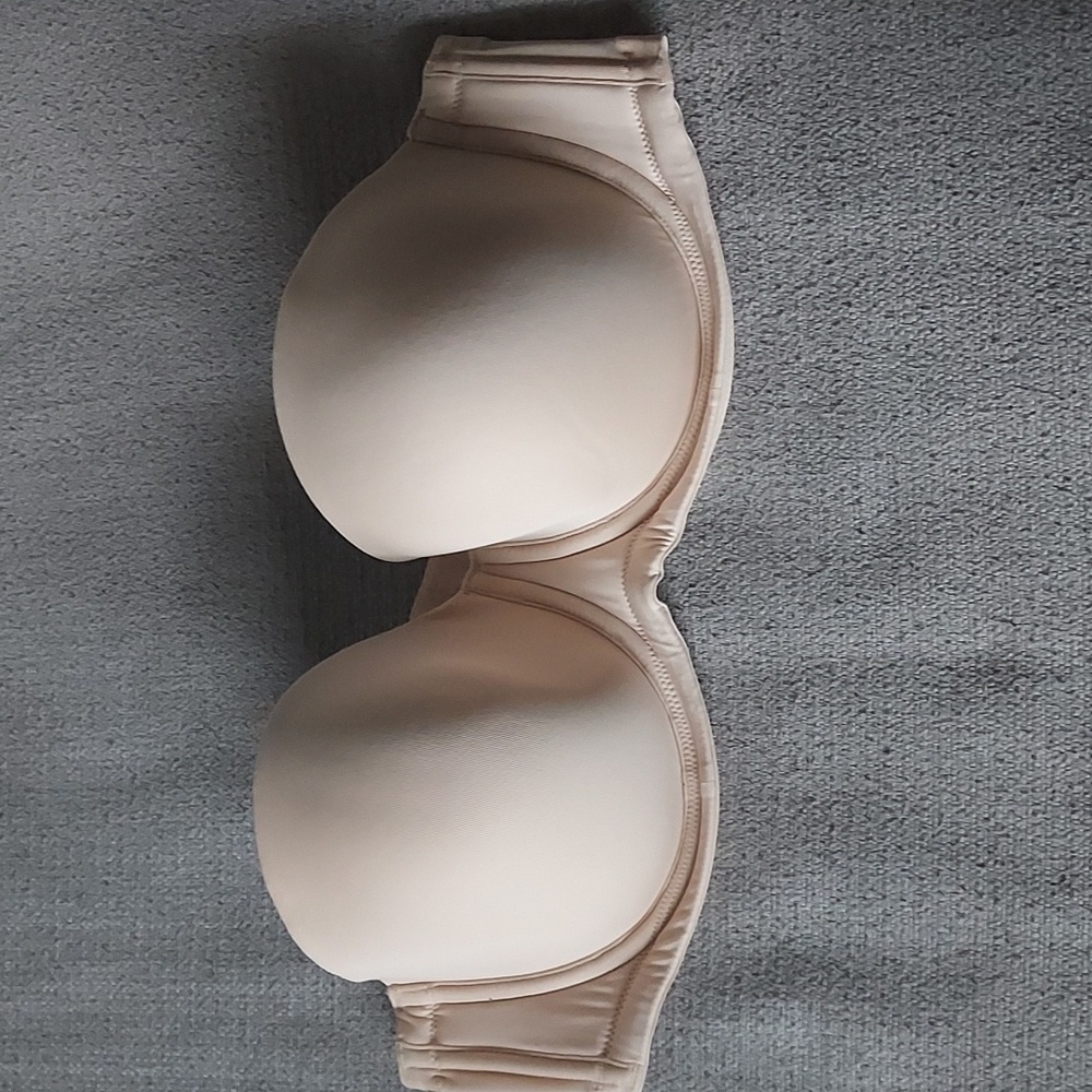 Wacoal Strapless Red Carpet Full Coverage  Nat Nude Sz-42C